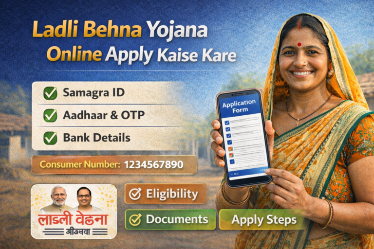 Ladli Behna Yojana Online Apply Kaise Kare
