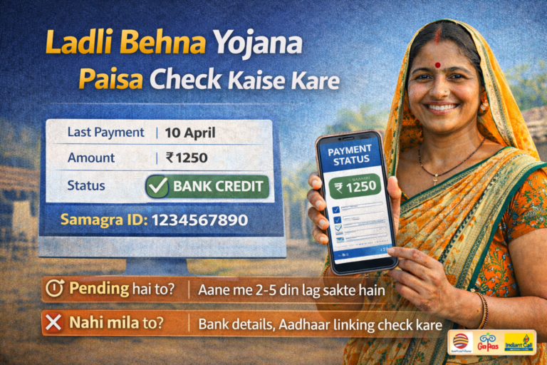 Ladli Behna Yojana Paisa Check Kaise Kare
